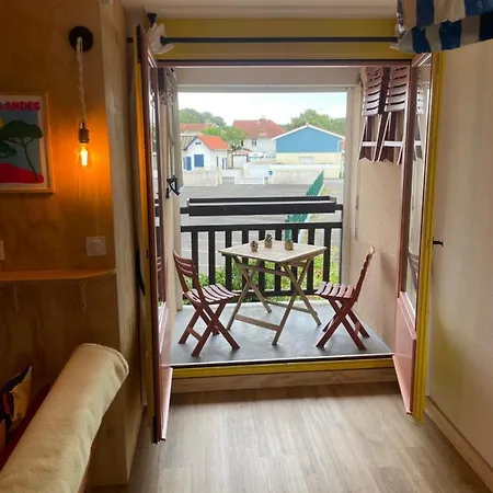 Agreable Loft Proche Ocean Classe 1 Etoile Refait A Neuf * 比斯卡罗斯